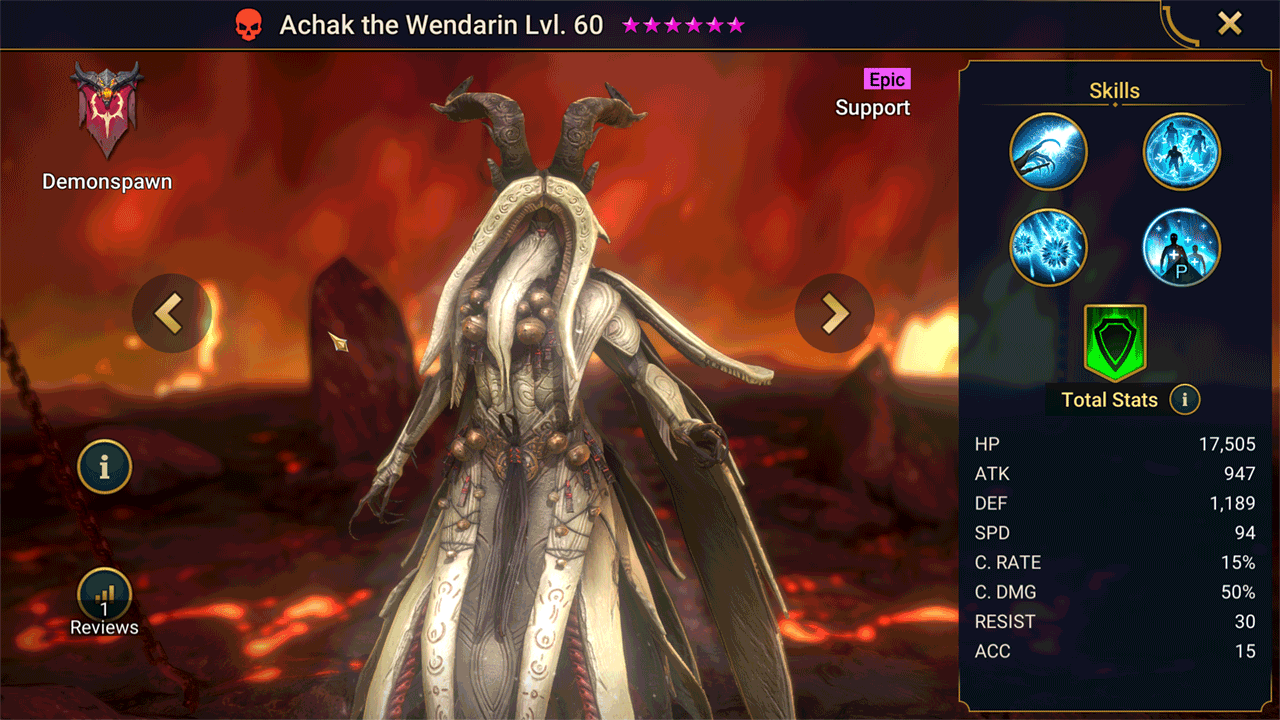 Achak the Wendarin