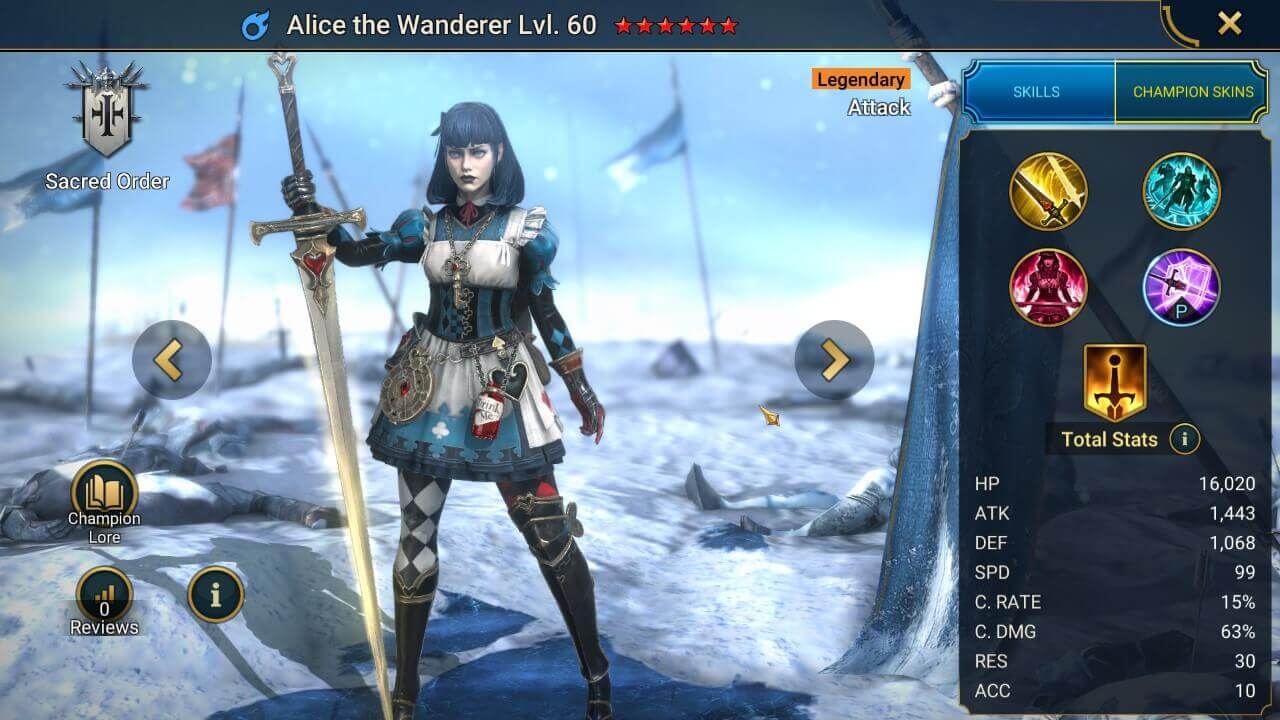 Alice the Wanderer
