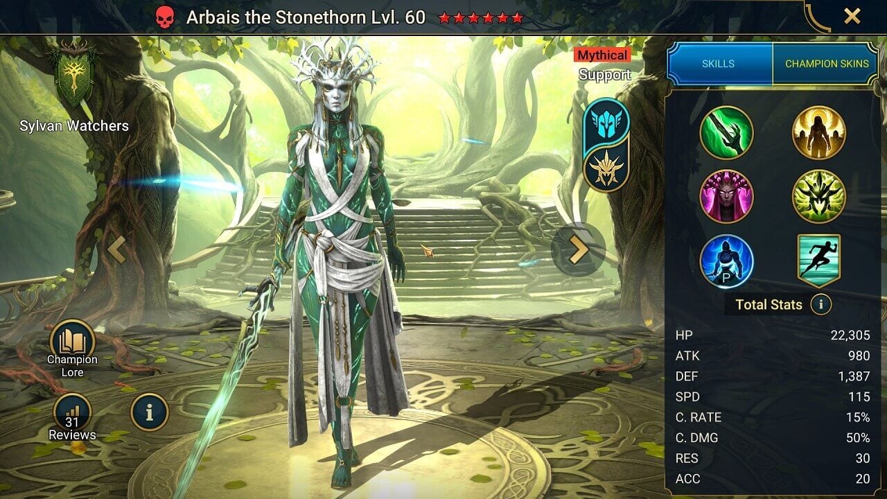 Arbais the Stonethorn
