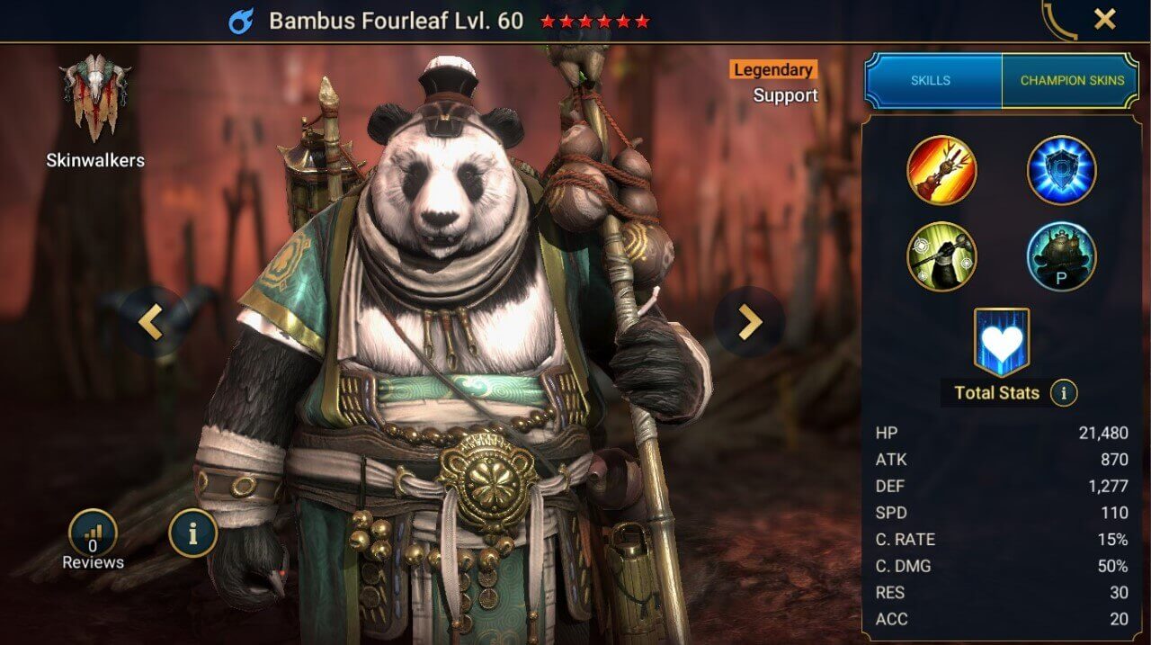 Bambus Fourleaf
