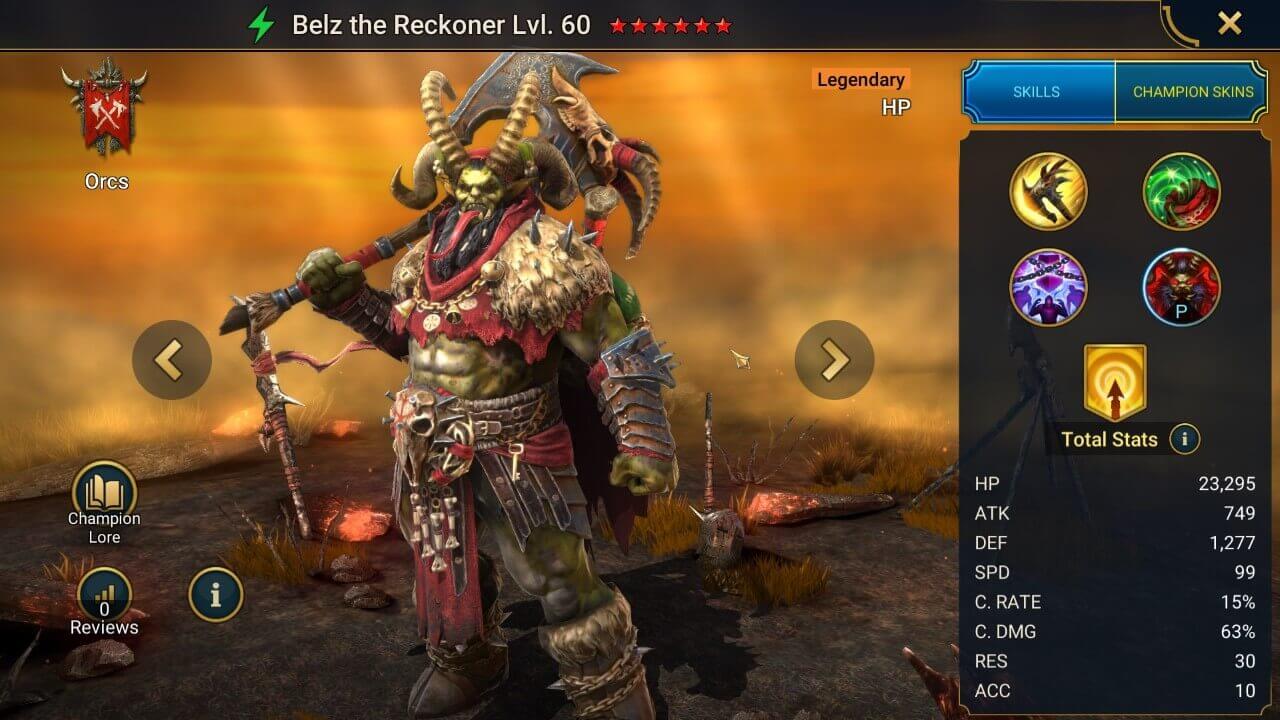 Belz the Reckoner