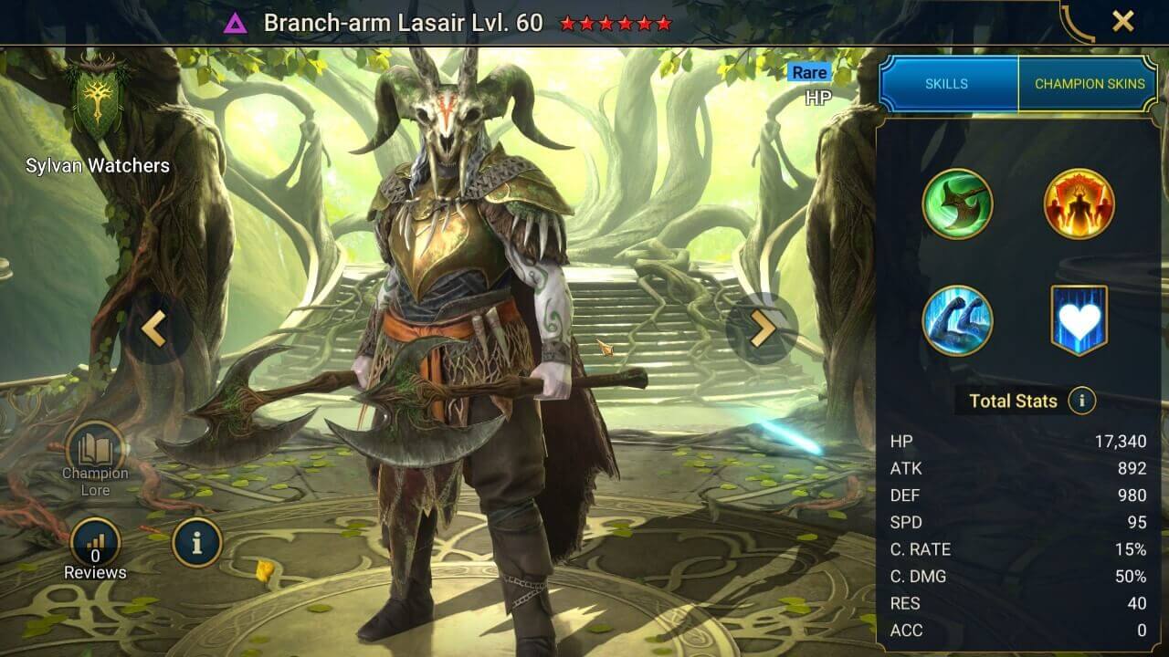 Branch-Arm Lasair