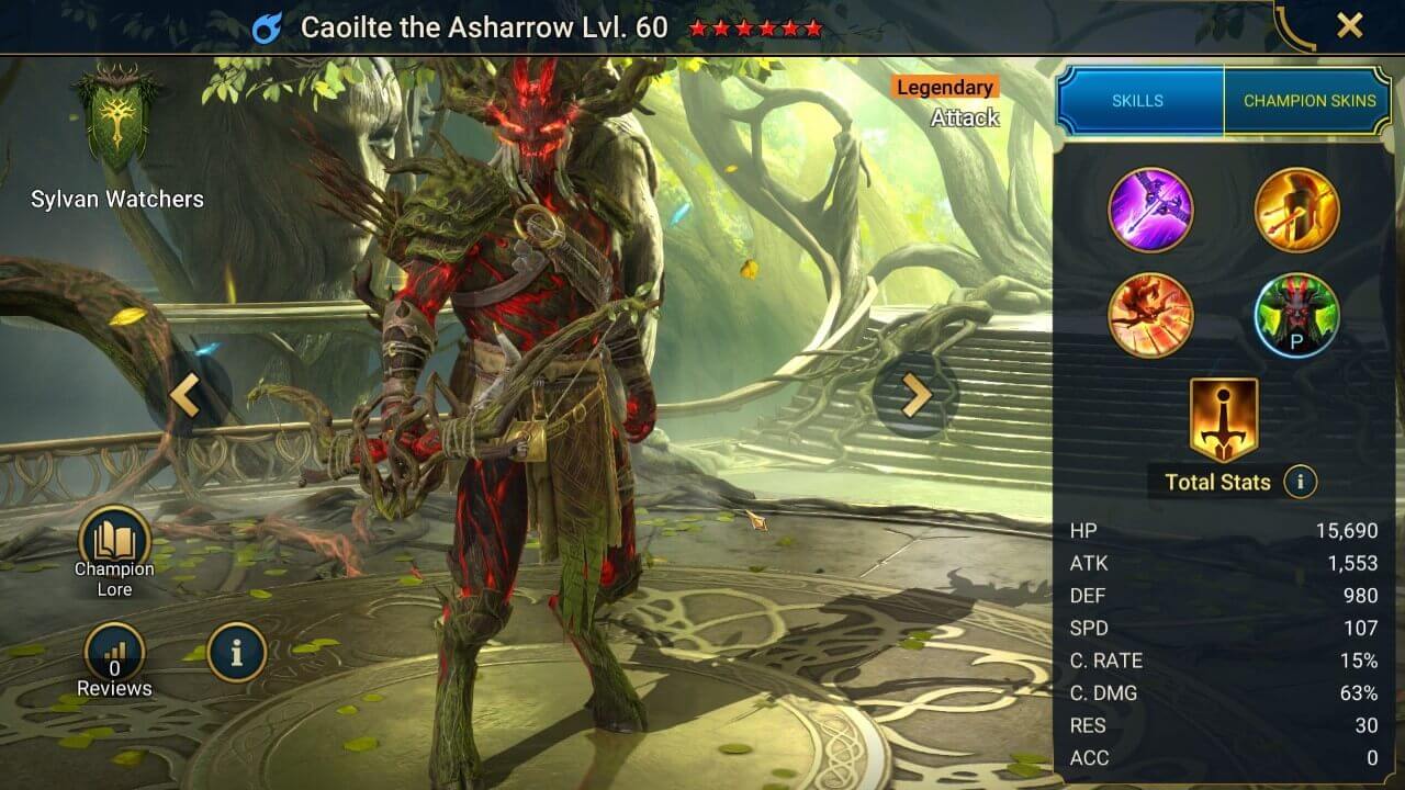 Caoilte the Asharrow