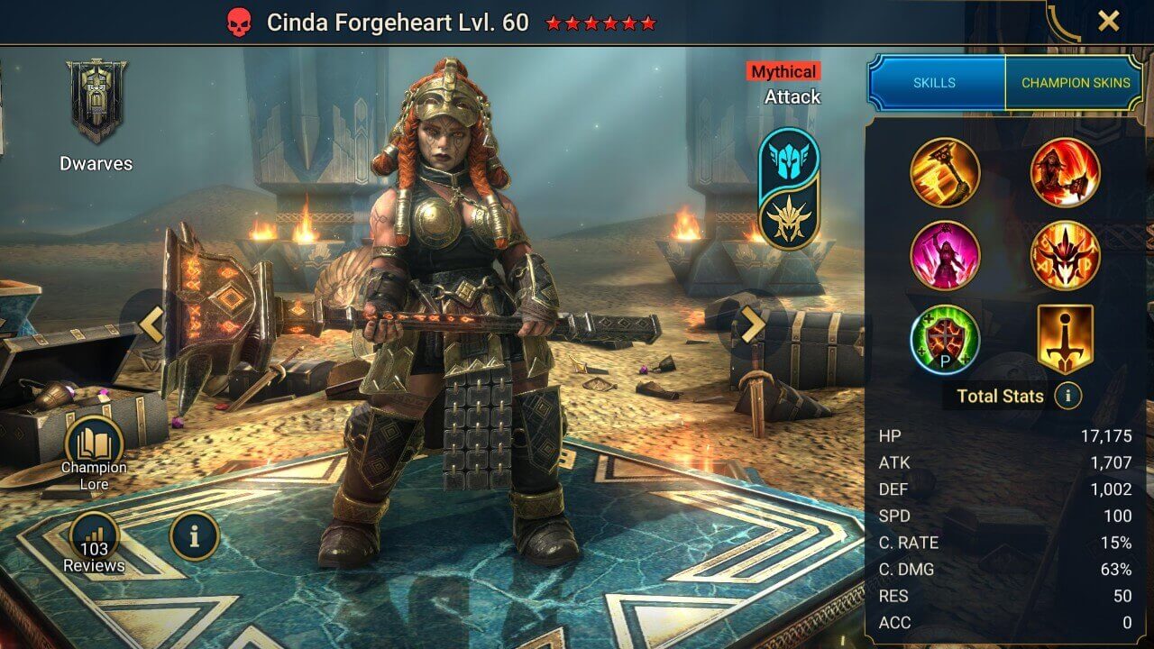 Cinda Forgeheart