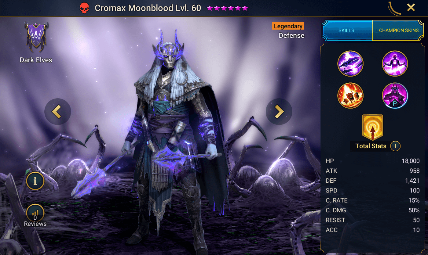 Cromax Moonblood