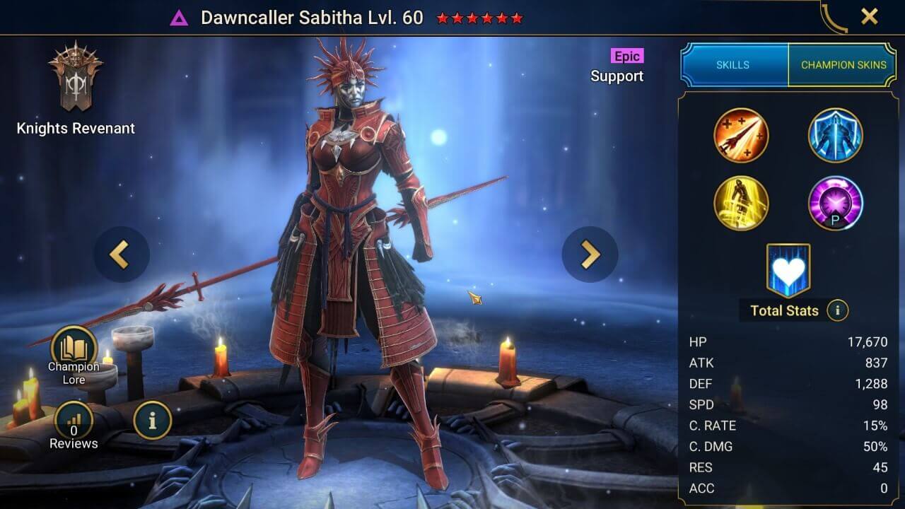 Dawncaller Sabitha