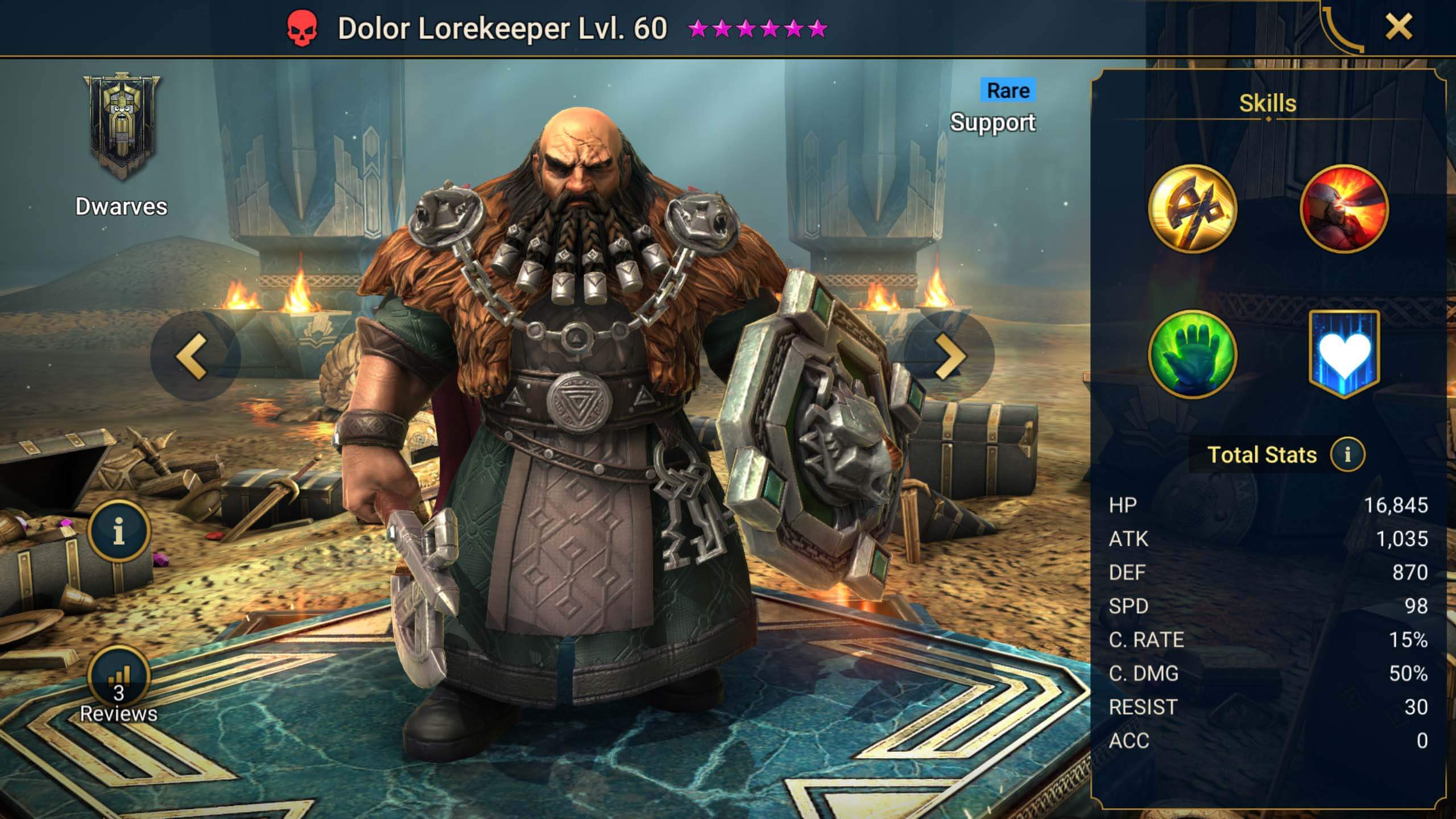 Dolor Lorekeeper