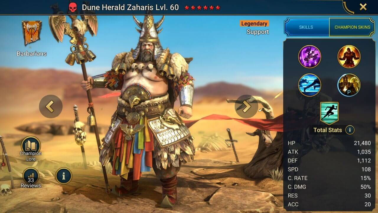 Dune Herald Zaharis