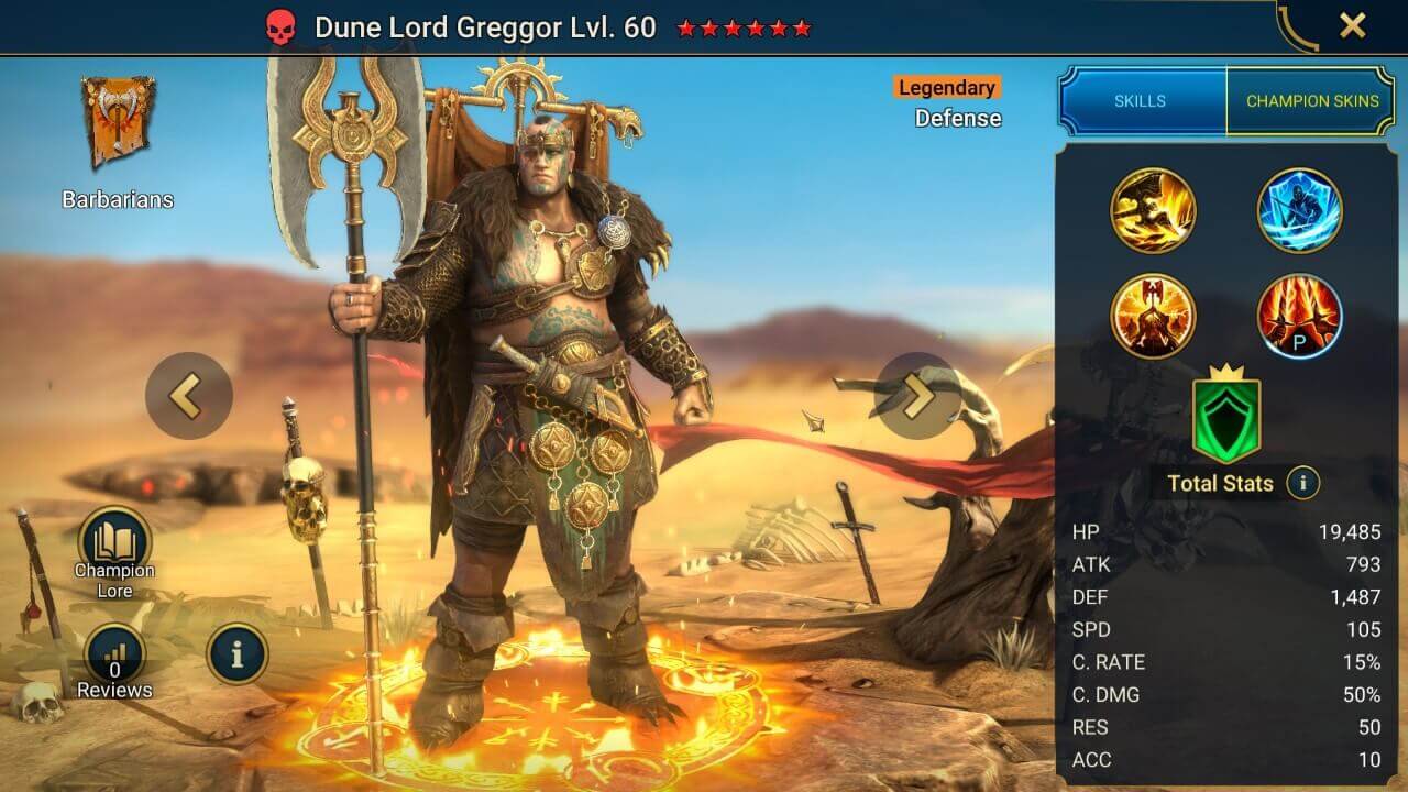 Dune Lord Greggor