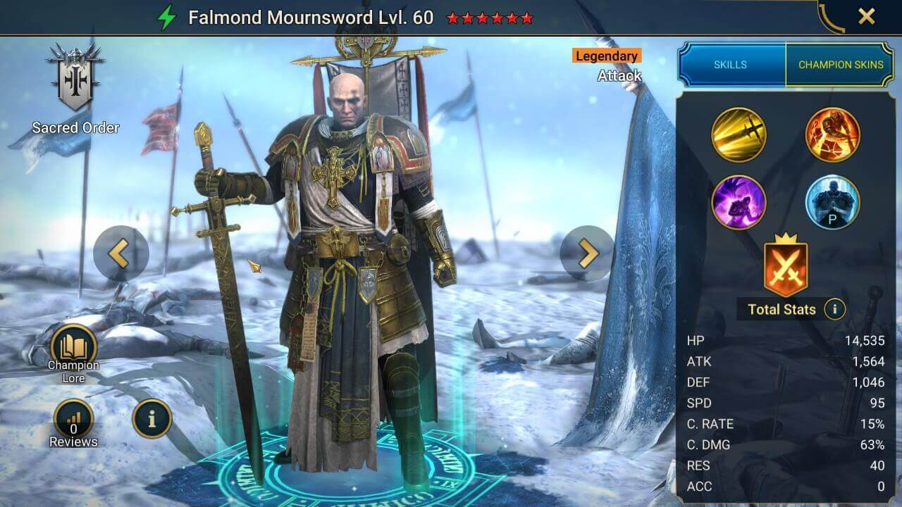 Falmond Mournsword