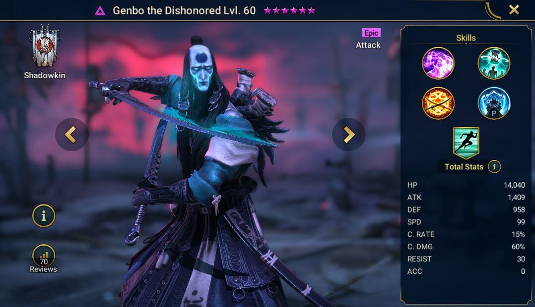 Genbo the Dishonored