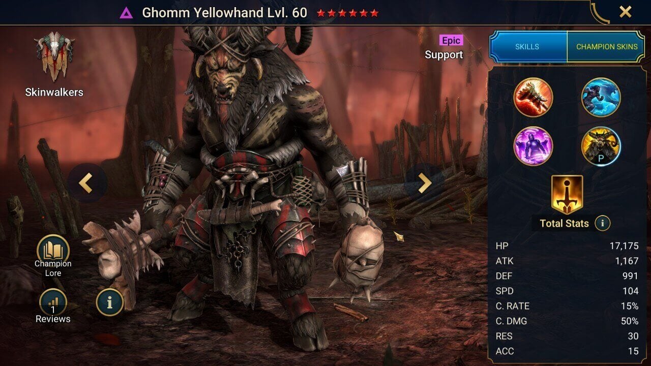 Ghomm Yellowhand