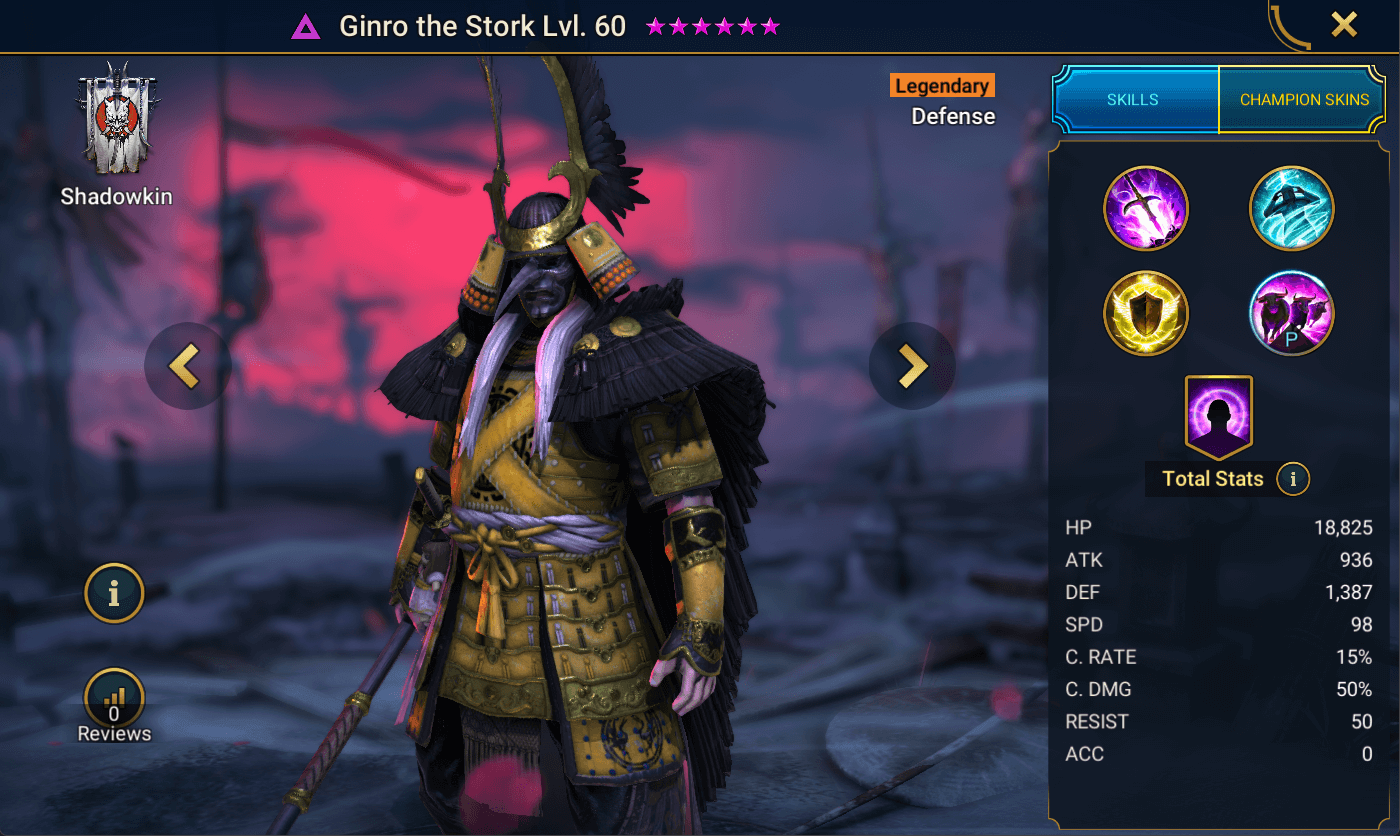 Ginro the Stork