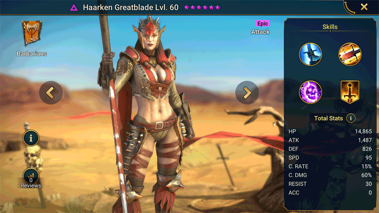 Haarken Greatblade