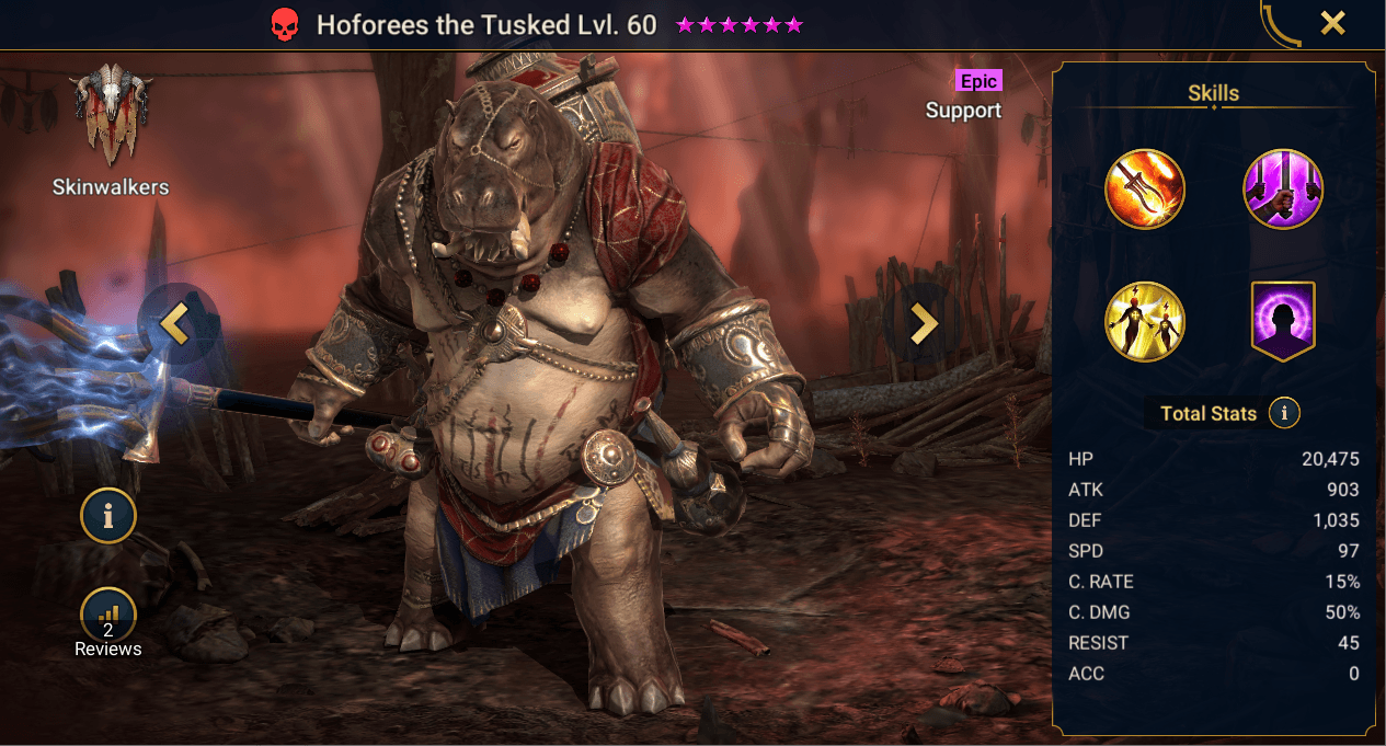 Hoforees the Tusked