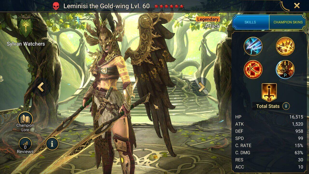 Leminisi the Gold-wing