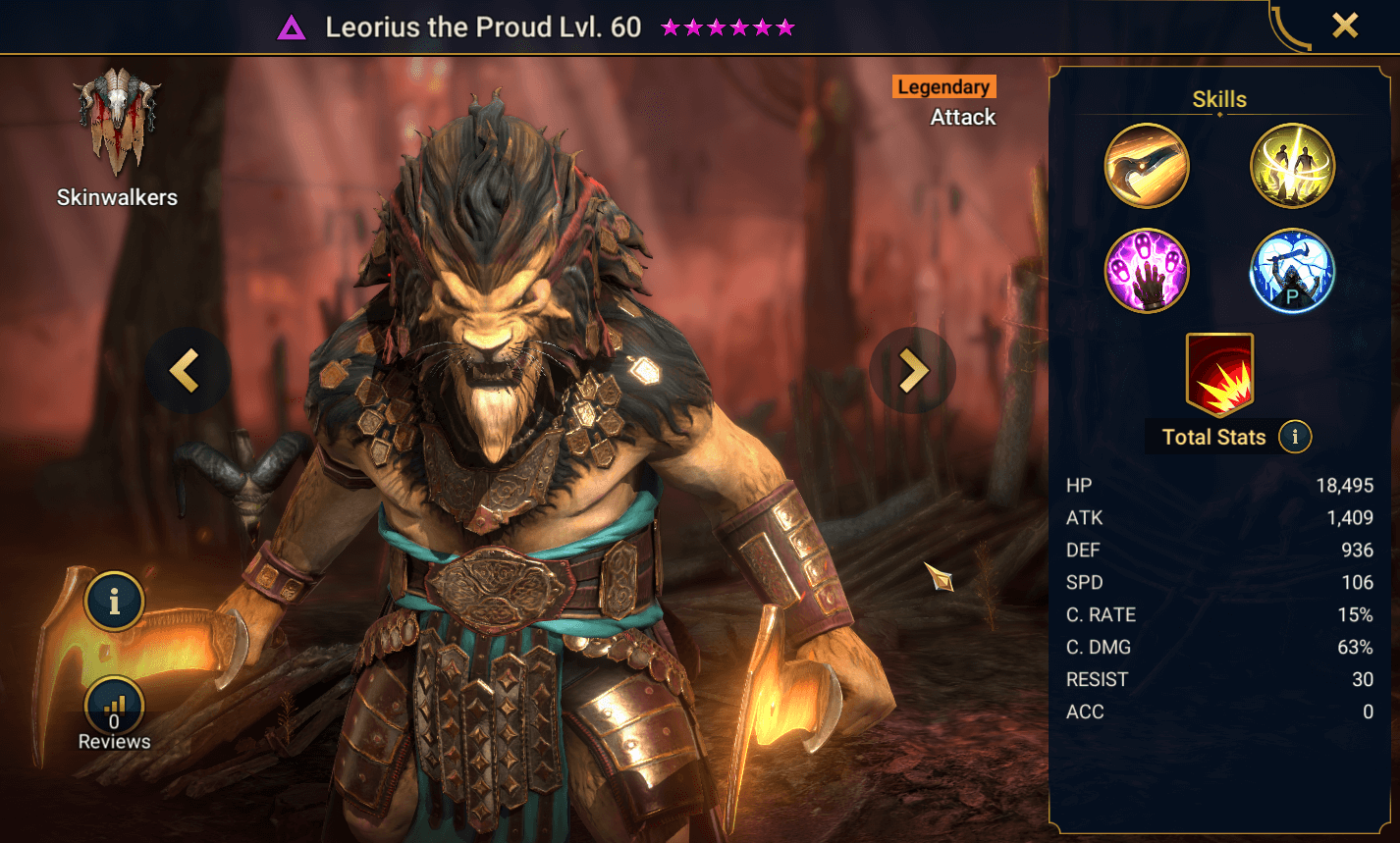 Leorius the Proud