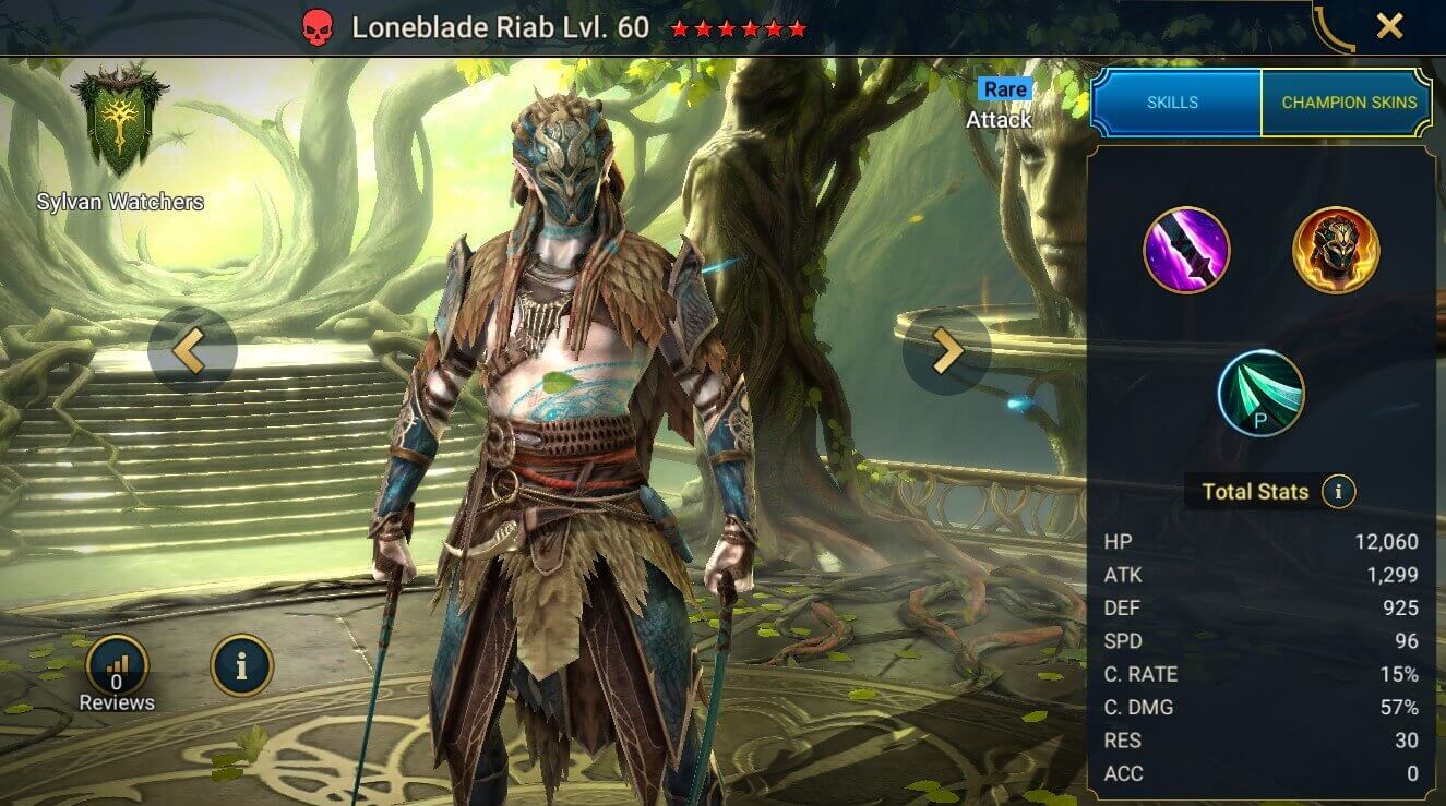 Loneblade Riab