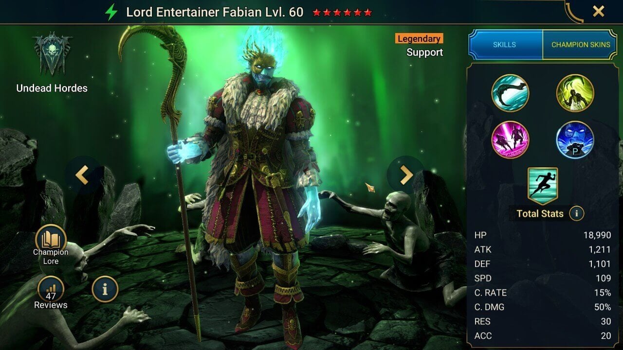 Lord Entertainer Fabian