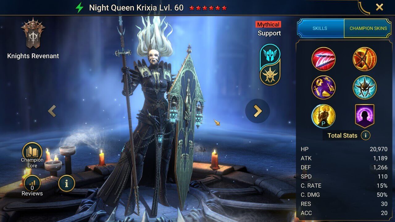 Night Queen Krixia