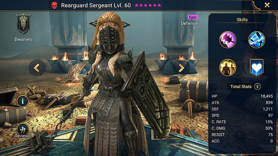 Rearguard Sergeant
