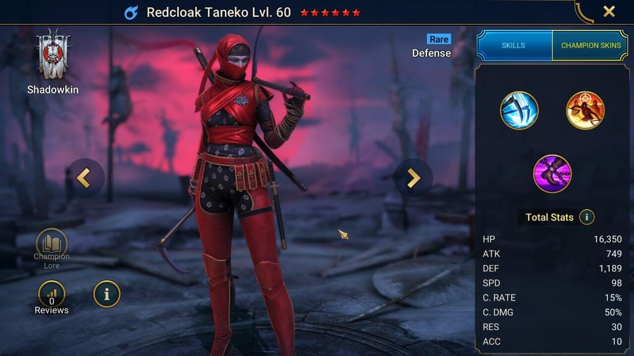 Redcloak Taneko