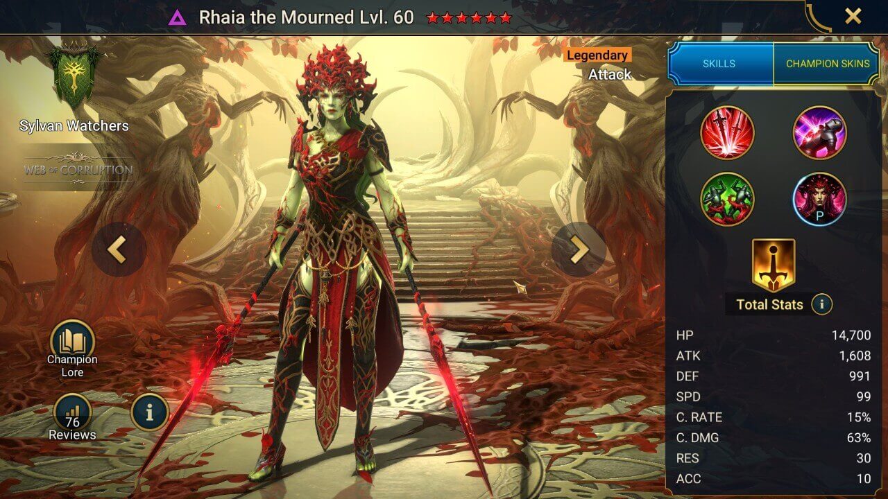 Rhaia The Mourned