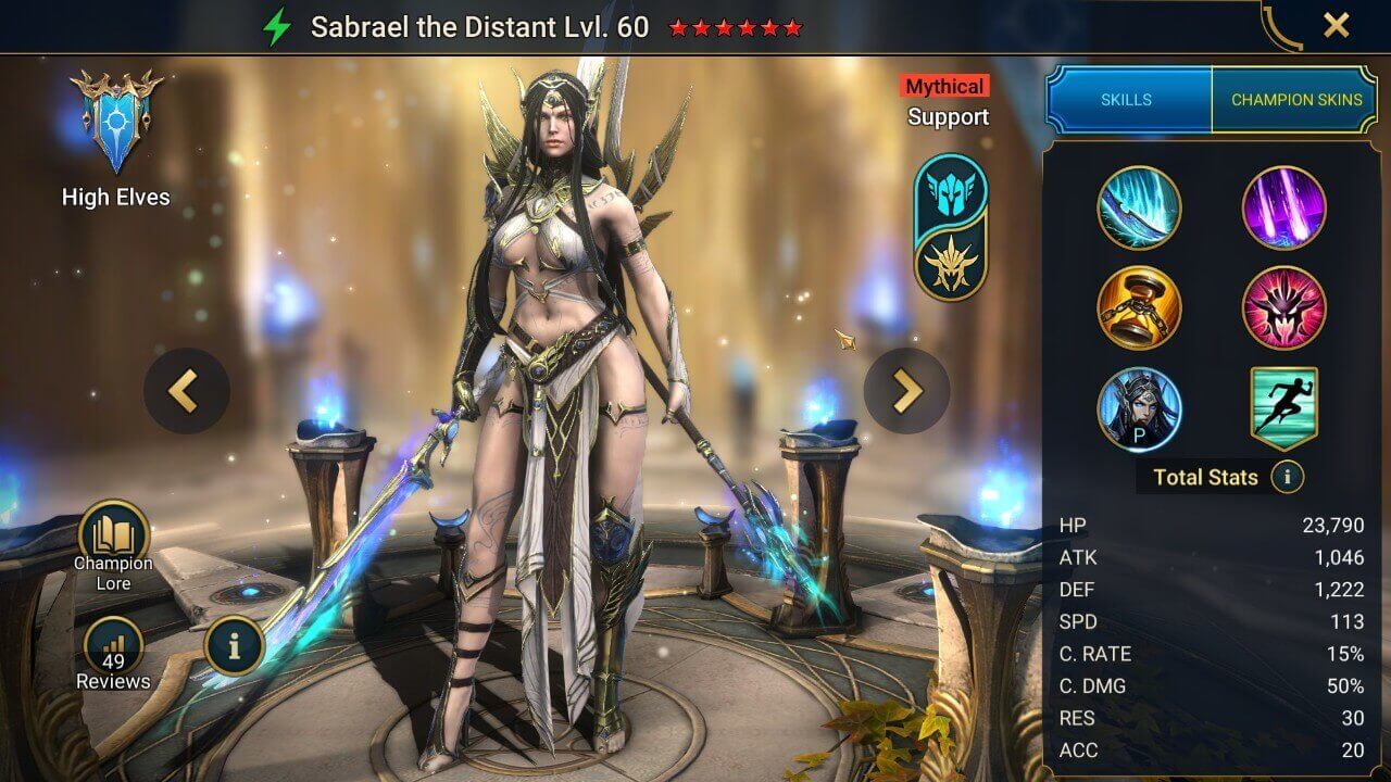 Sabrael the Distant