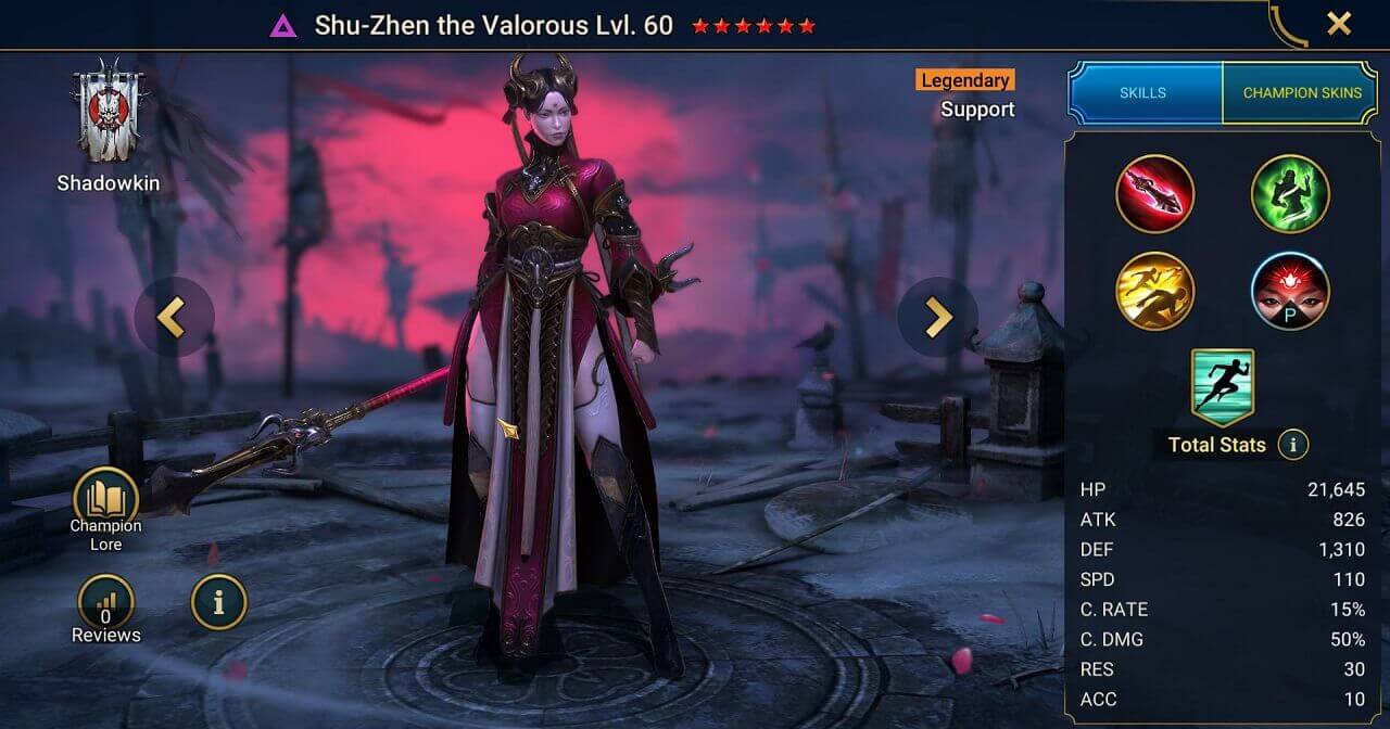 Shu-Zhen the Valorous