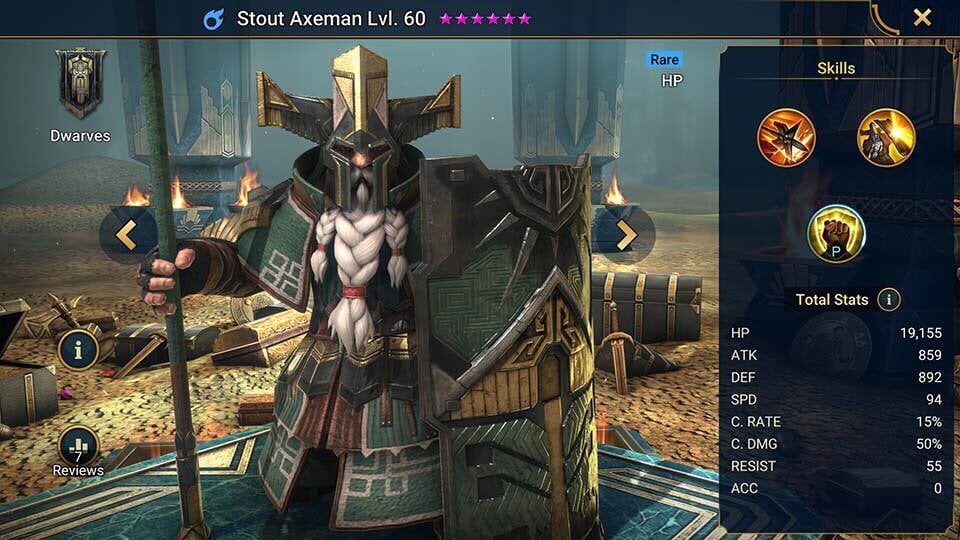 Stout Axeman