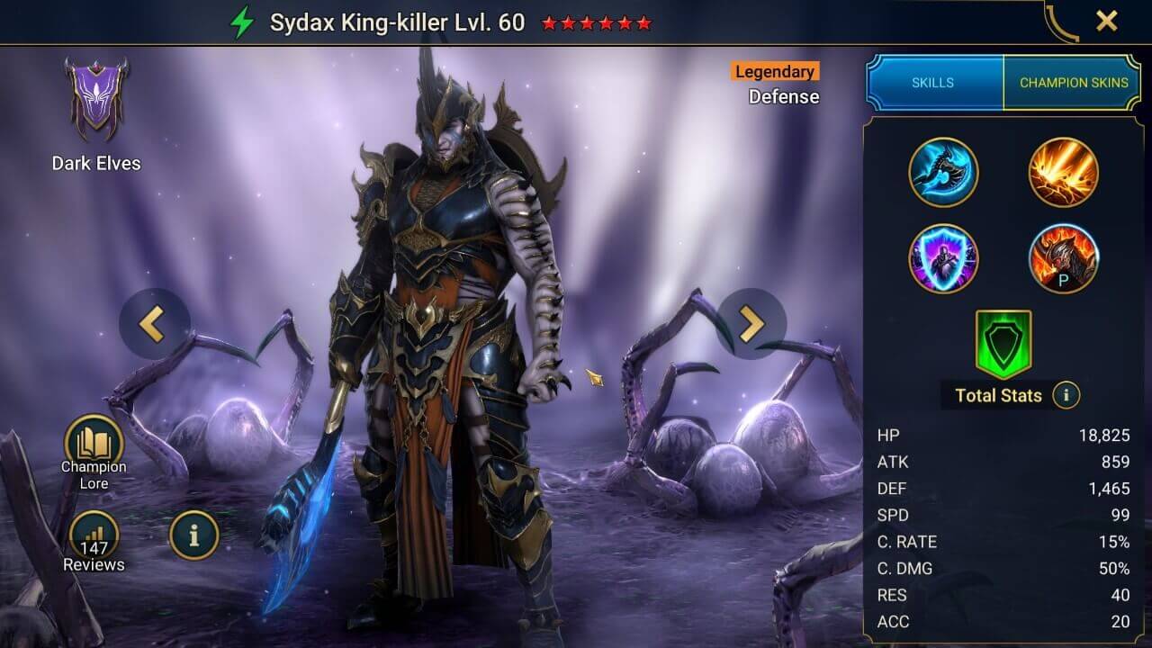Sydax King Killer