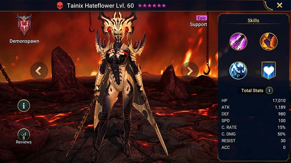 Tainix Hateflower