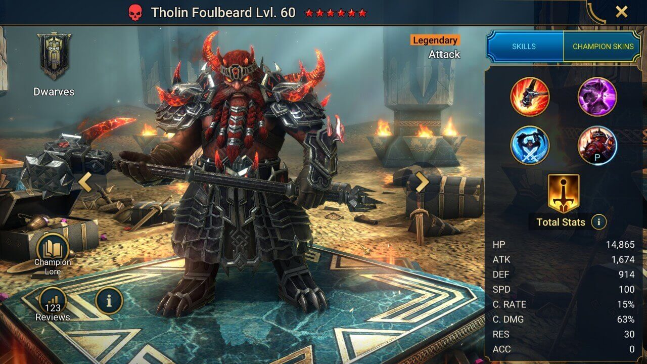 Tholin Foulbeard