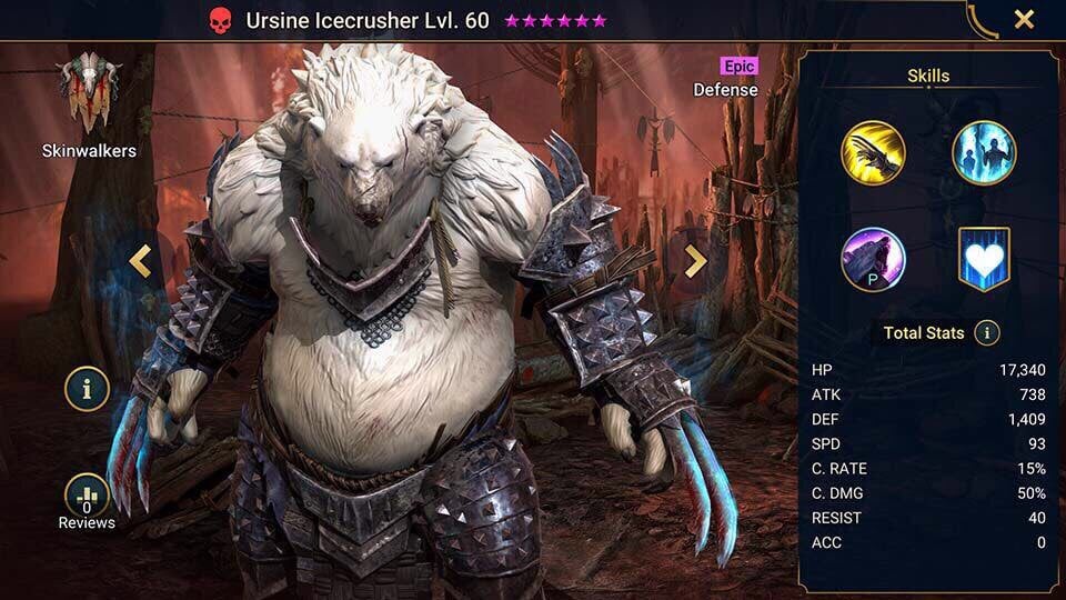 Ursine Icecrusher