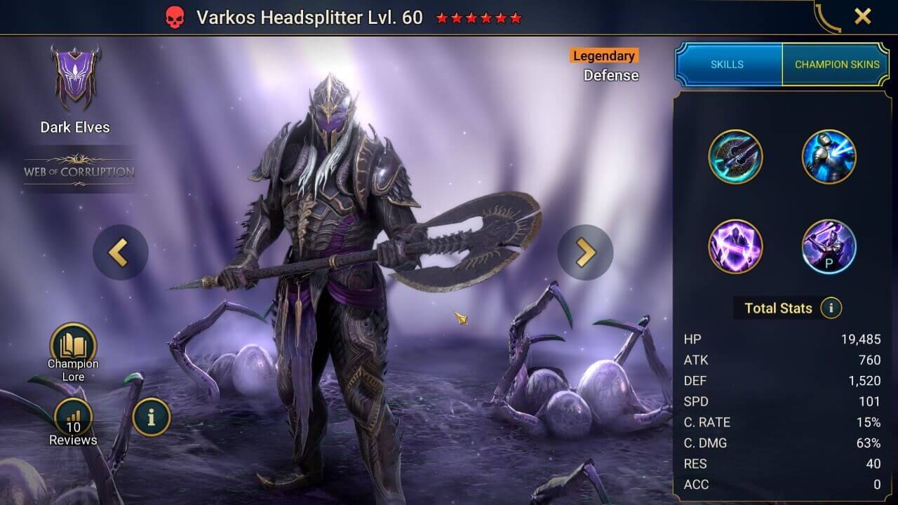 Varkos Headsplitter