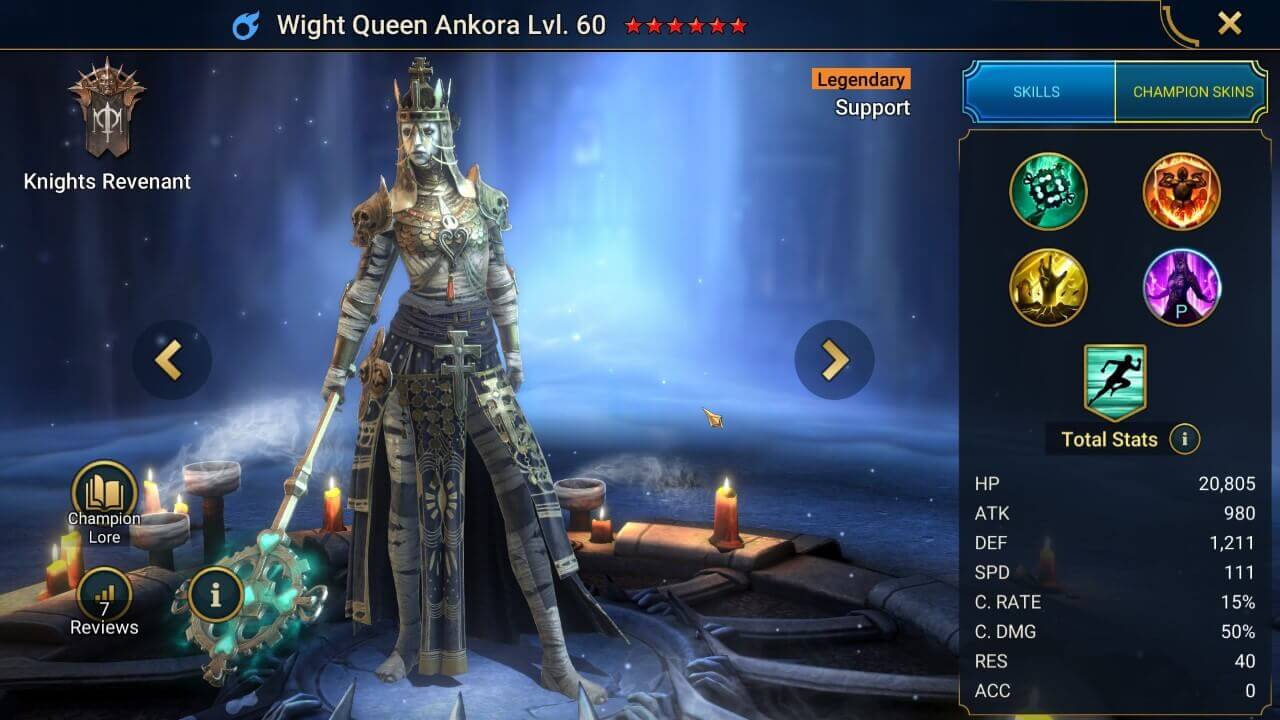 Wight Queen Ankora