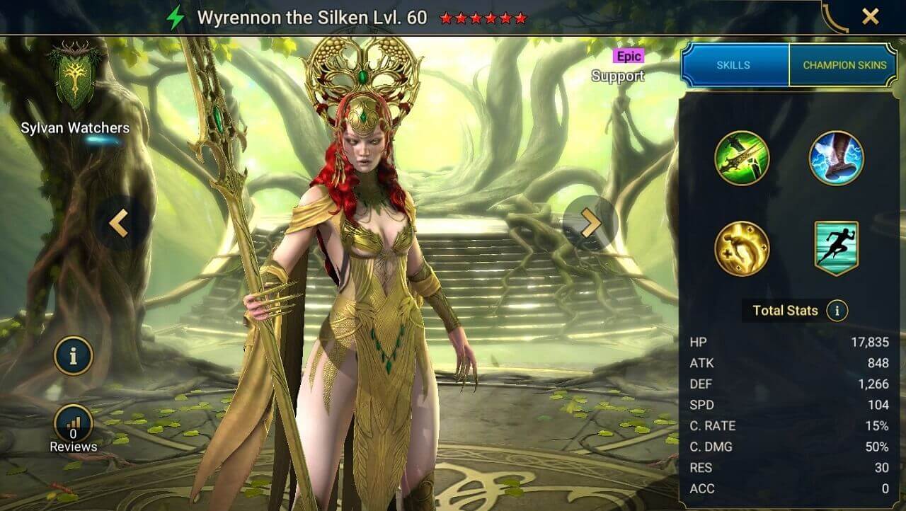Wyrennon The Silken
