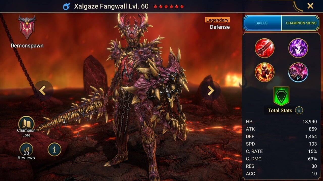 Xalgaze Fangwall