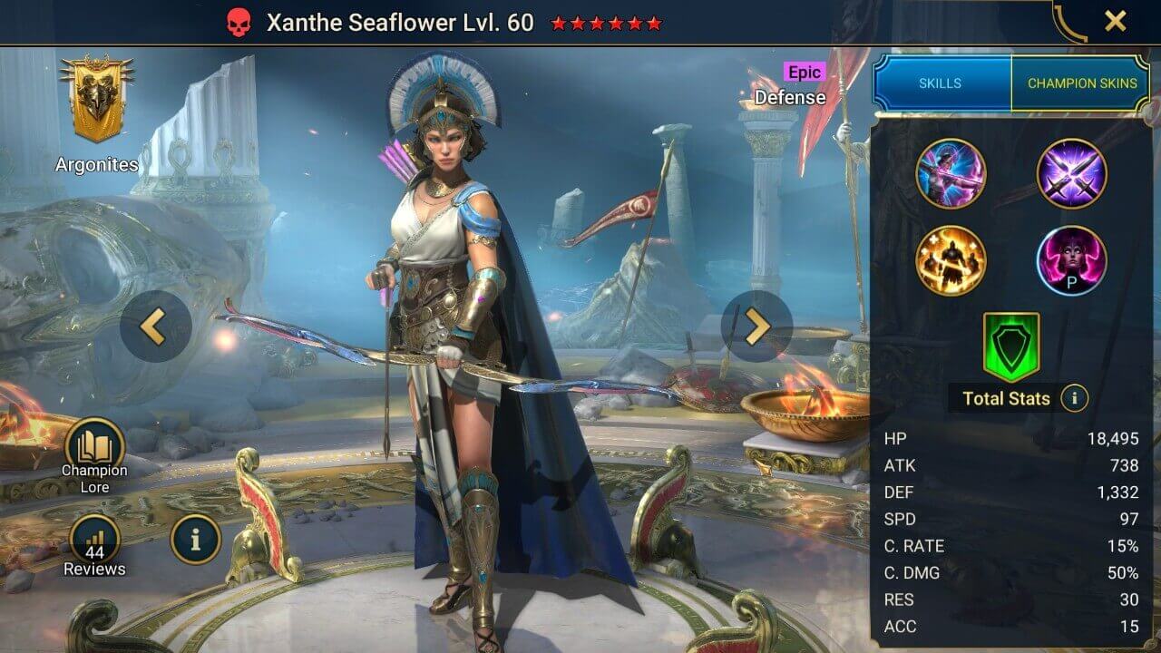 Xanthe Seaflower
