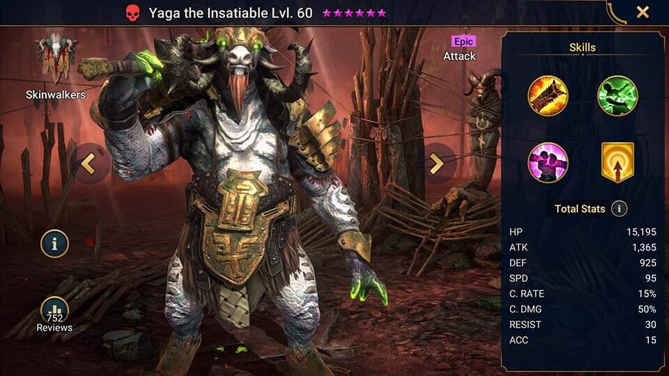 Yaga The Insatiable