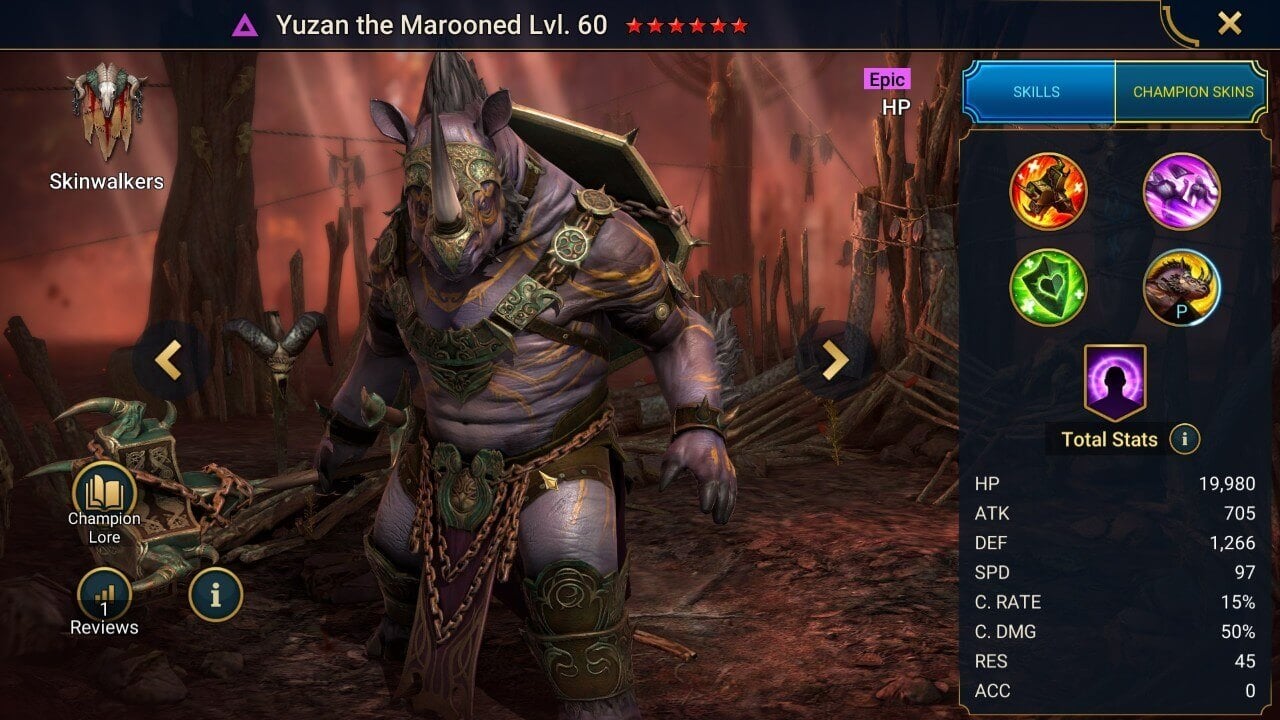 Yuzan the Marooned