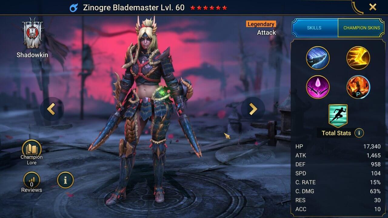 Zinogre Blademaster